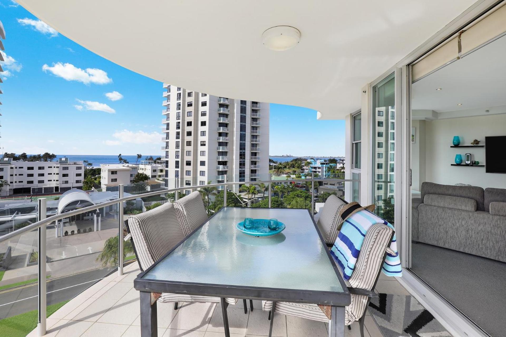 Aqua Vista Resort Maroochydore Bilik gambar